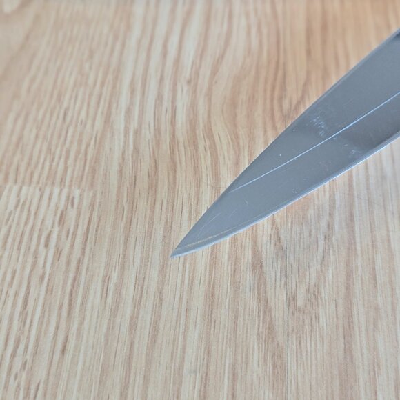 Vintage SwordMakers Guild of Austria 10" Chef’s Knife w/ Original Wood Box - Picture 7 of 10